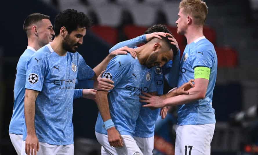 Mahrez and his Comates